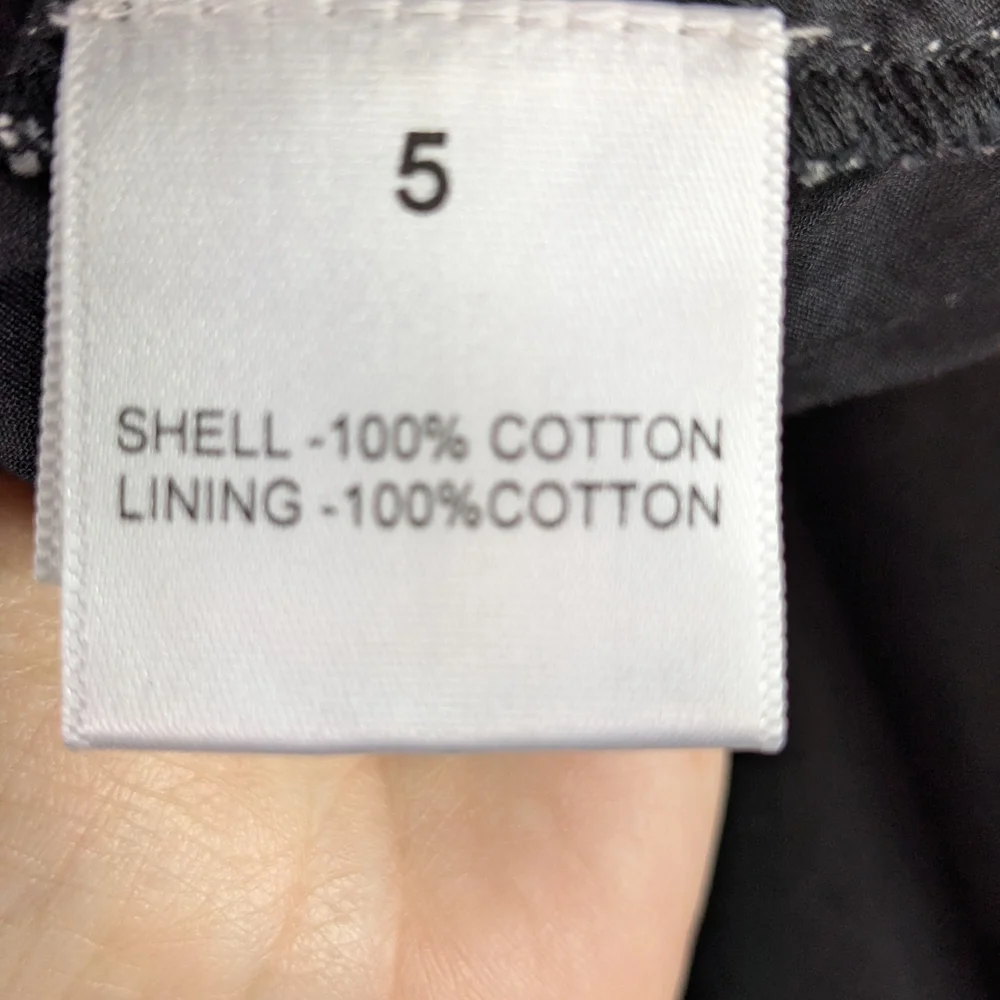 Pari Passu NWOT White Eyelet Over Black Maxi Elastic Waist Skirt Size 20 - Picture 8 of 11